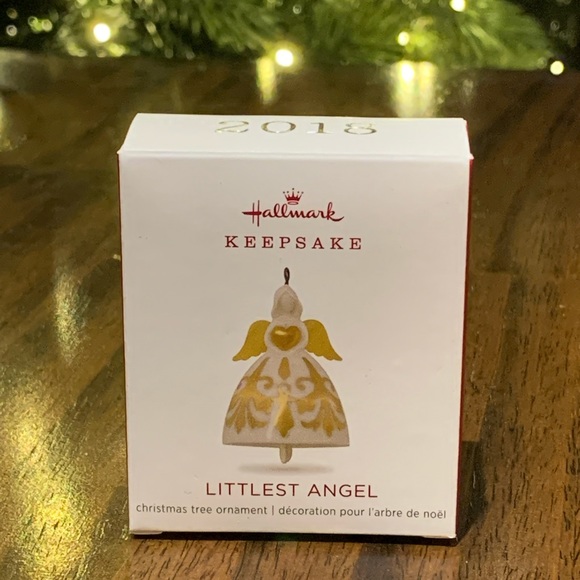 🎄 Hallmark Keepsake 2018 Mini Littlest Angel Bell Porcelain, 1.35" BNIB - Picture 4 of 5